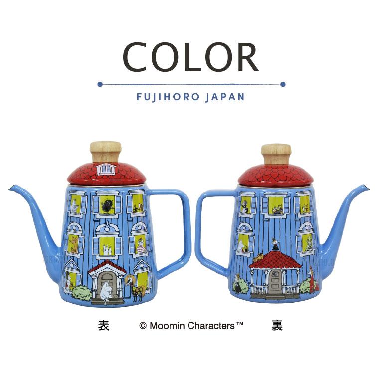 富士ホーロー ムーミン ケトル kettle やかん 1.0L IH 対応 富士ホーロー ムーミン ケトル kettle やかん 1.0L IH 対応