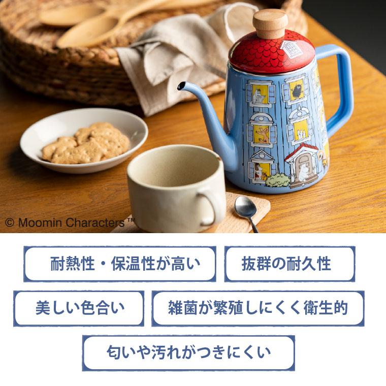 富士ホーロー ムーミン ケトル kettle やかん 1.0L IH 対応 富士ホーロー ムーミン ケトル kettle やかん 1.0L IH 対応
