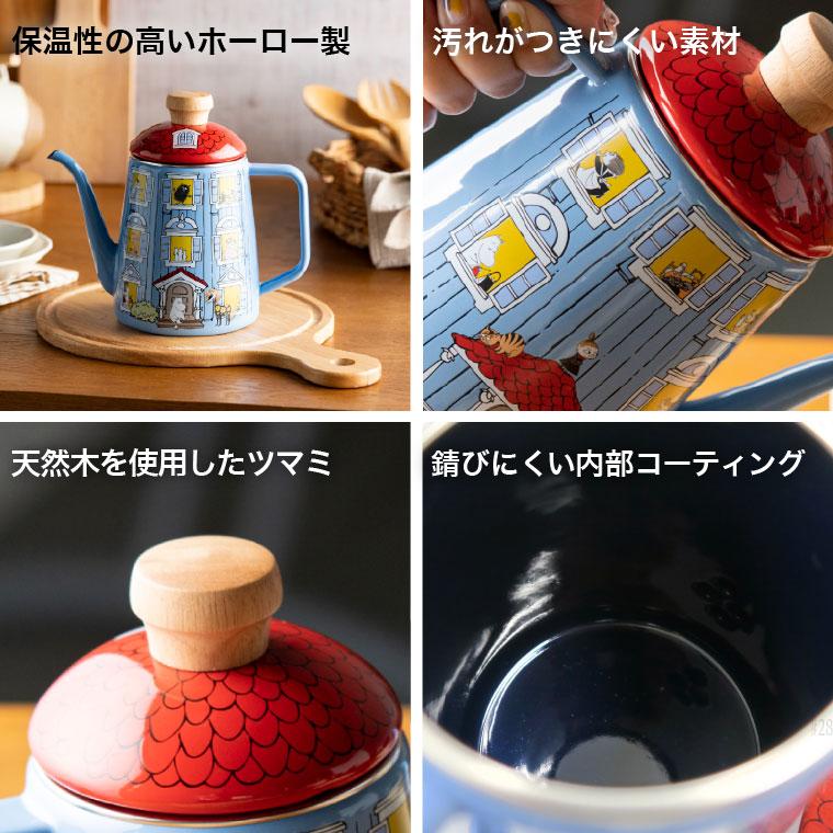 富士ホーロー ムーミン ケトル kettle やかん 1.0L IH 対応 富士ホーロー ムーミン ケトル kettle やかん 1.0L IH 対応