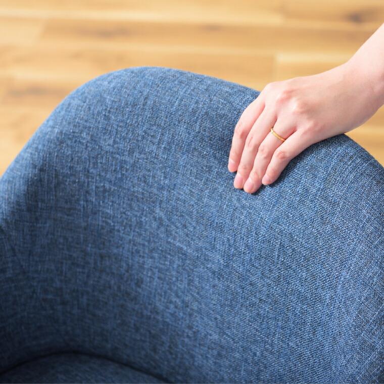 東谷 ダイニングチェア カラメリ 回転式チェア KRM-020 送料無料