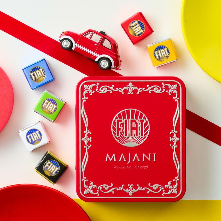 チョコレート 送料無料 FIAT フィアット チョコレート・ミニカーセット