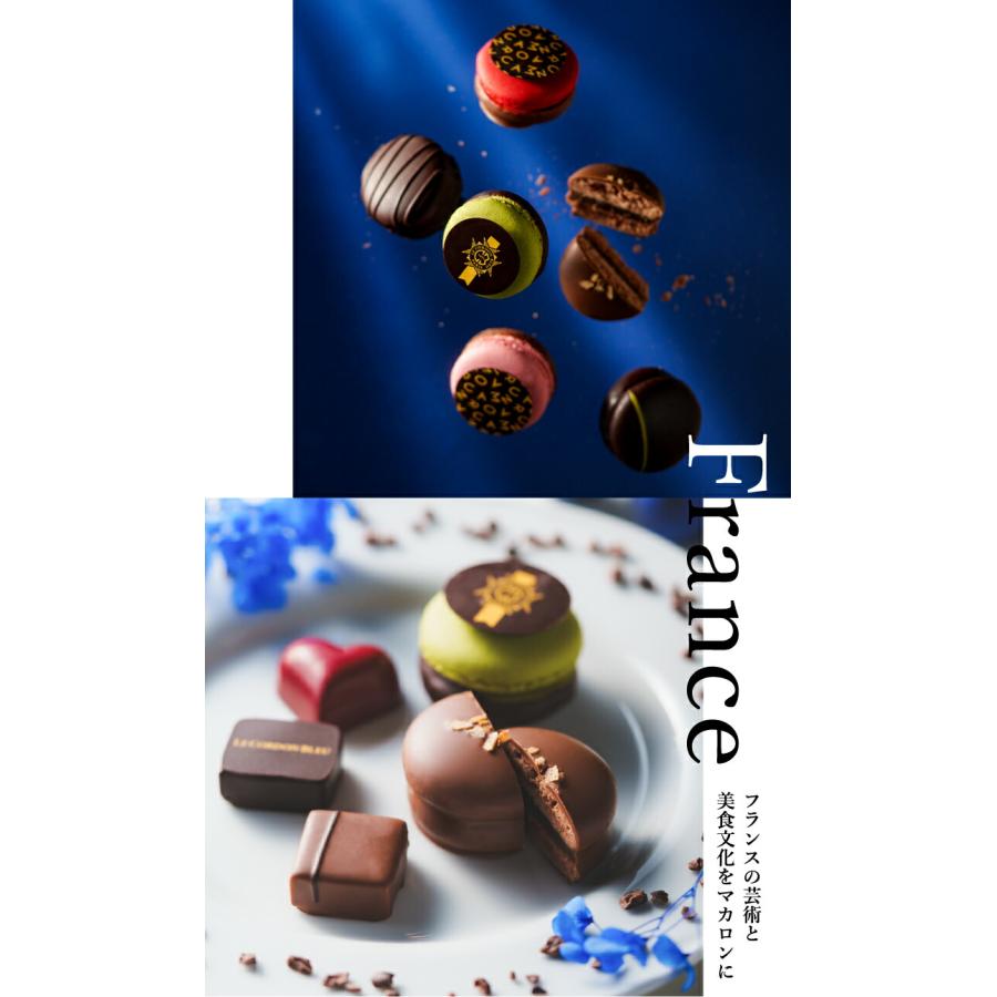 チョコレート 送料無料 ル・コルドン・ブルー ショコラマカロン6 C-26