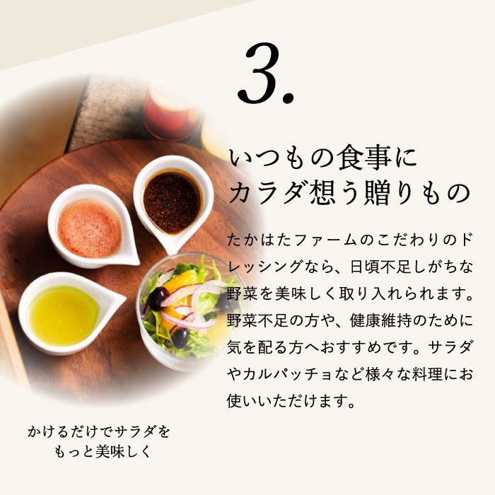 お歳暮 2022 たかはたファーム ドレッシング詰合せ(2本)(DR-02AS)(送料無料)/ 内祝い 出産内祝い お返し ギフト 結婚内祝い 結婚祝い|somurie|05