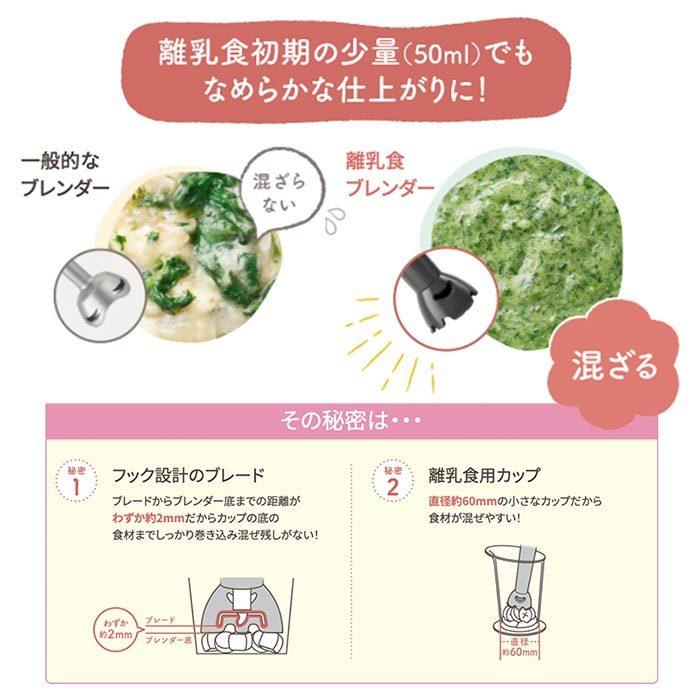 ファッションなデザイン ティファール T Fal ハンドブレンダー ベビー ライトグレー 送料無料 Hb65gdjp ハンドミキサー 離乳食 調理セット プレゼント Discoversvg Com