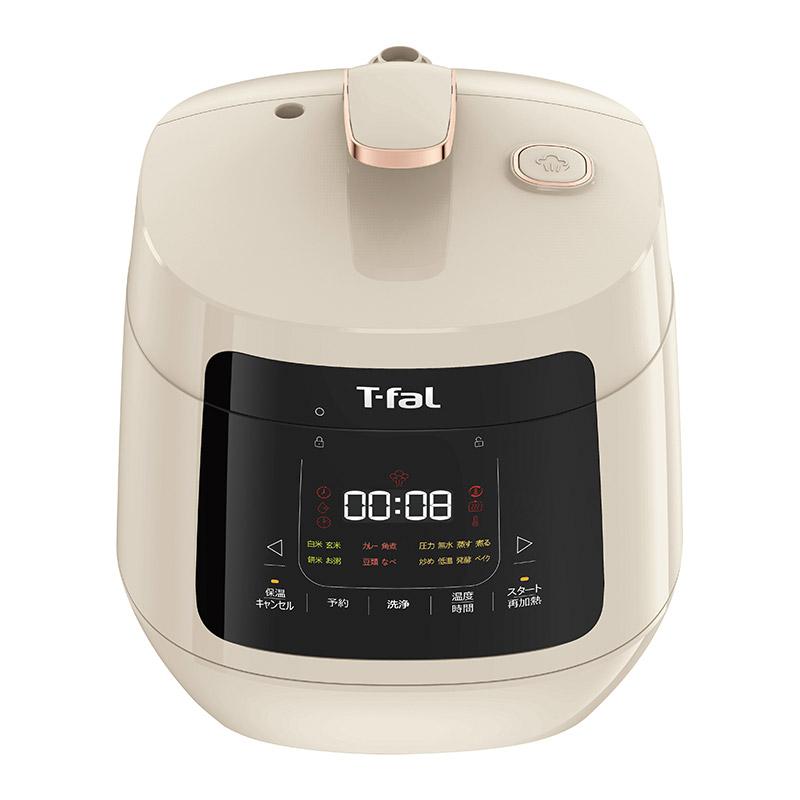 新品未開封 T-fal 電気圧力鍋 CY3511JP ホワイト　ティファール T-fal（ティファール） ラクラ・クッカー コンパクト 3L 電気圧力鍋