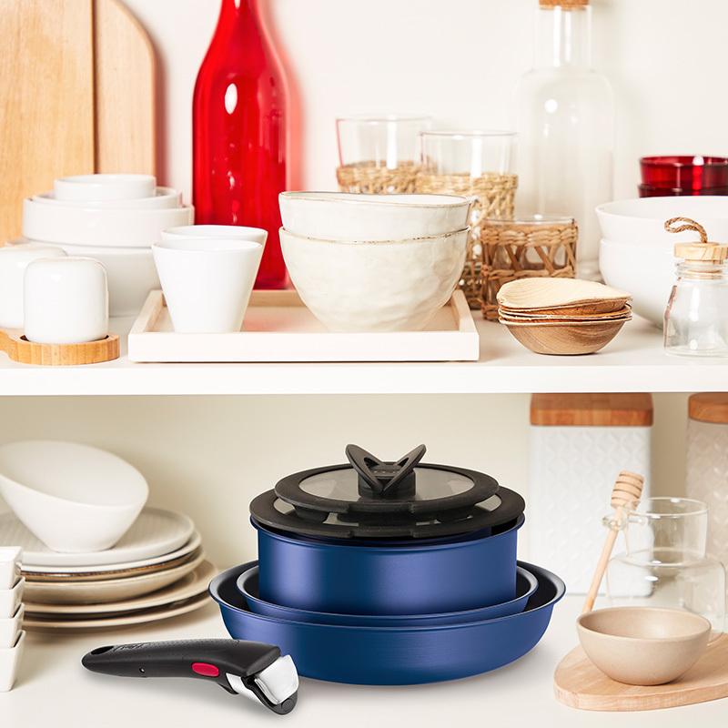 インジニオ・ネオ ティファール フライパン 6点セット t-fal IH ブルー