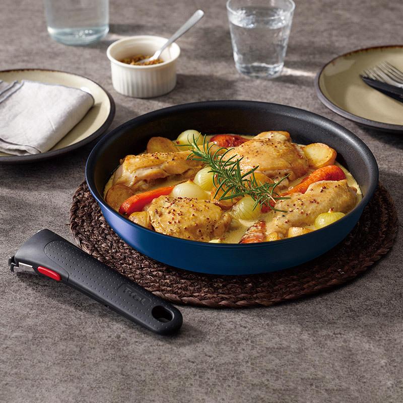 インジニオ・ネオ ティファール フライパン 8点セット t-fal IHブルー