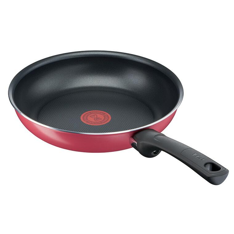 T-fal（ティファール） クランベリーレッド フライパン 26cm B55905