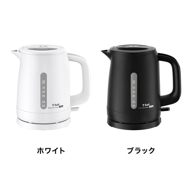 MIYAVI【新品未開封品】ティファール 電気ケトル ティエール 1.5 電気ケトル テイエール ロック コントロール ブラック BJ8158JP [1.5L