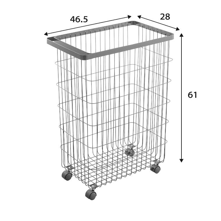 tower 山崎実業 ランドリーバスケット キャスター付き タワー 洗濯