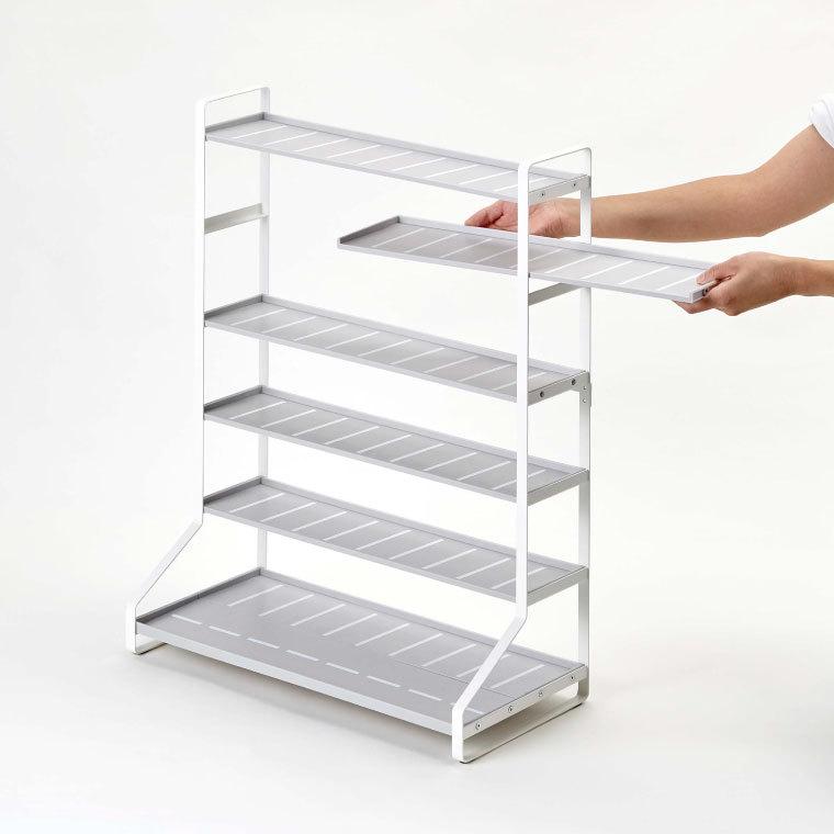 tower 山崎実業 ミニカー＆レールトイラック タワー 収納 公式