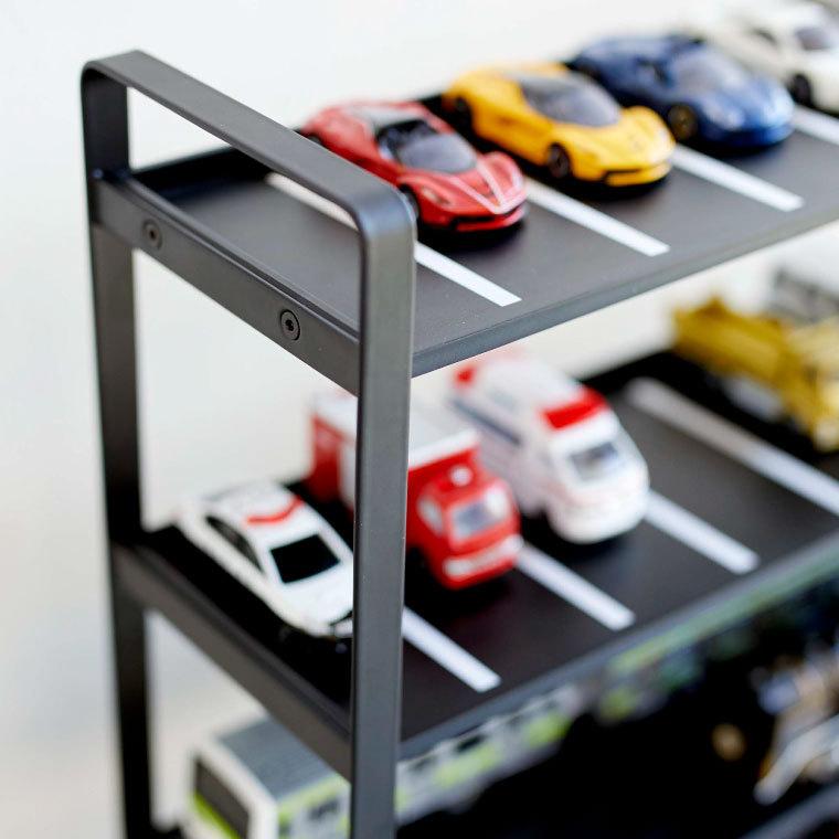 山崎実業 ミニカー＆レールトイラック TOMIKA トミカビル トミカタワー tower ミニカー＆レールトイラック タワー 山崎実業 トミカ 収納