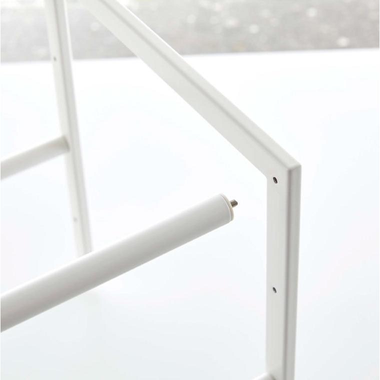 山崎実業 tower 伸縮シンク下ラック ２段 Ｄ３０ タワー キッチン 公式 ホワイト ブラック 4948 4949 送料無料 / すき間収納