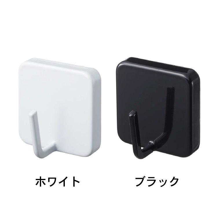 在庫有 山崎実業 Tower マグネットフック ホワイト ブラック 磁石 吊り下げ キッチン 収納 おしゃれ シンプル タワー 父の日 プレゼント Riosmauricio Com