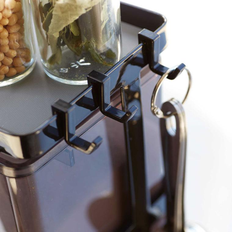 tower 山崎実業 調味料ストッカー2個＆ラック3段セット スリム