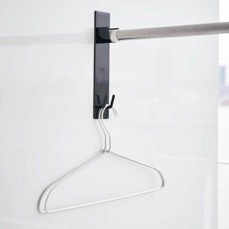 タイムセール 山崎実業 Tower 物干し竿ホルダー マグネットバスルーム物干し竿ホルダー２個組 ホワイト ブラック 4915 4916 送料無料 浴室乾燥 部屋干し 室内干し タワー Riosmauricio Com