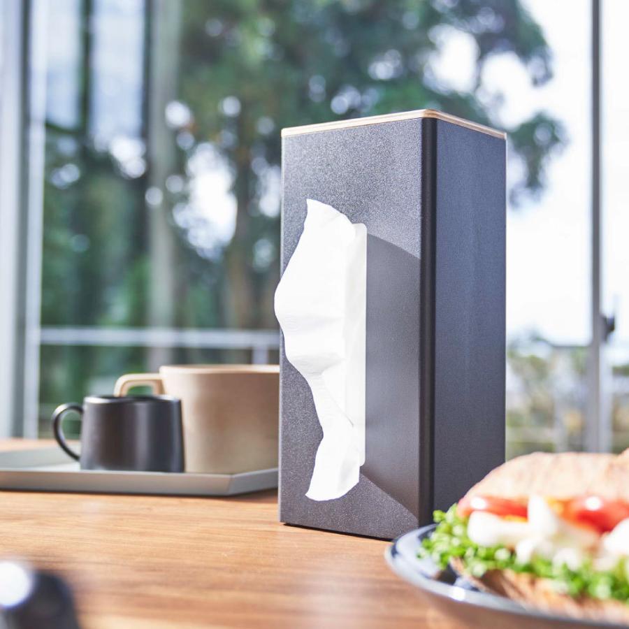 tower 山崎実業 RIN 両面ティッシュケース縦型 リン インテリア 公式