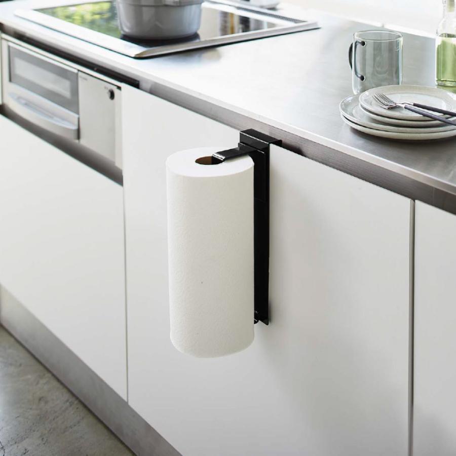 ✨【1点のみ】キッチンペーパーホルダー tower 山崎実業 シンク扉キッチンペーパーホルダー タワー キッチン