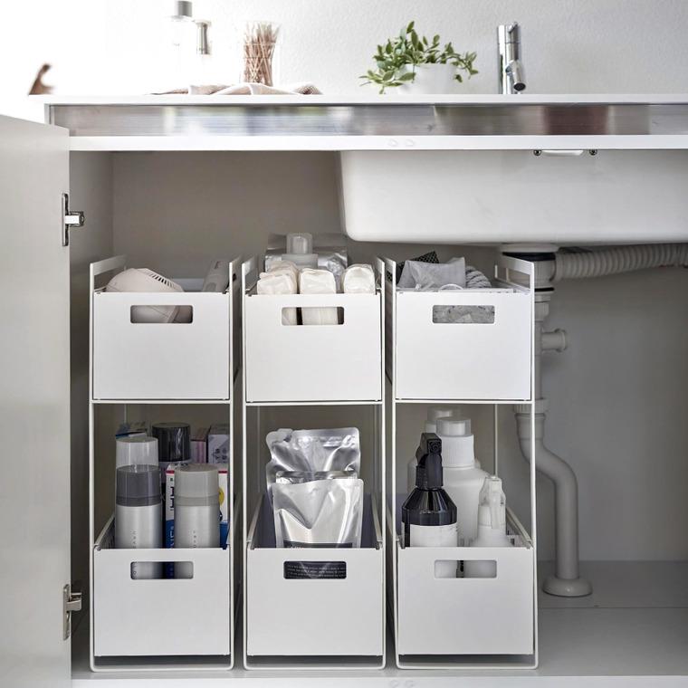 ハイエース　　ハイルーフ　キッチン　シンク収納セット Set up in just 10 seconds! A storage shelf that fits perfectly in