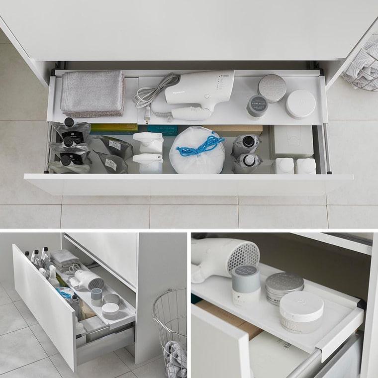 tower 山崎実業 伸縮キッチン引き出し中ラック タワー 収納 公式送料