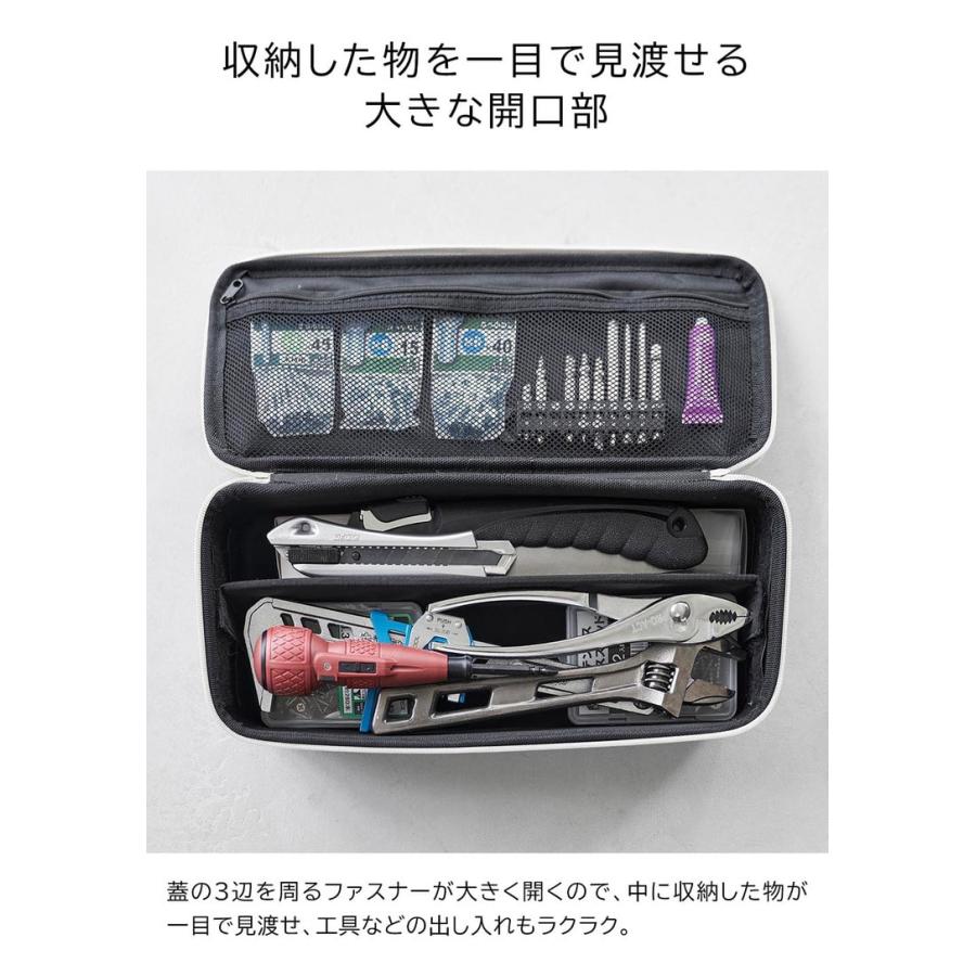 tower 山崎実業 工具バッグ タワー 公式 仕切り付き 収納 送料無料 