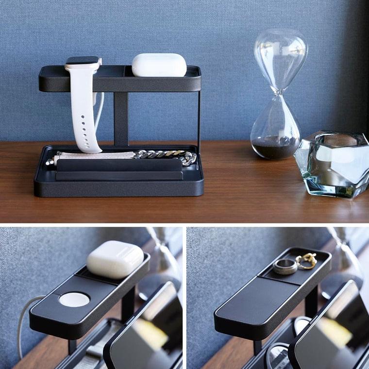 tower 山崎実業 モバイル充電ステーション タワー 小物入れ 公式 1871