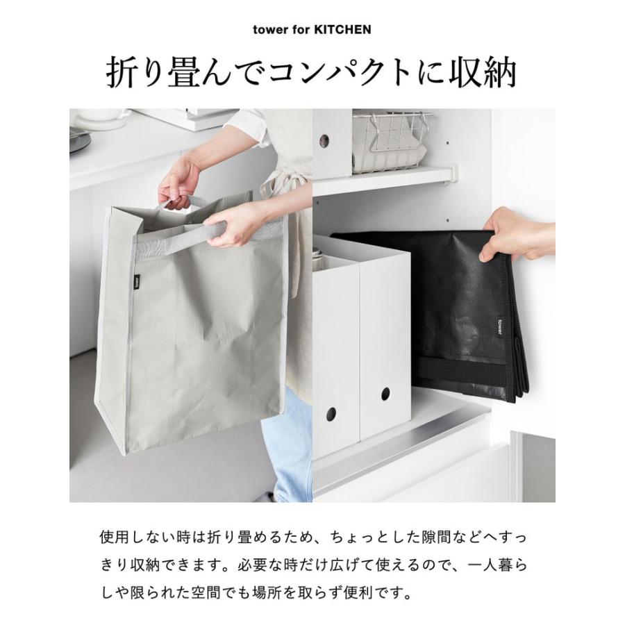 tower 山崎実業 ポリエチレン ゴミ箱 タワー 20L 公式 10995 10996
