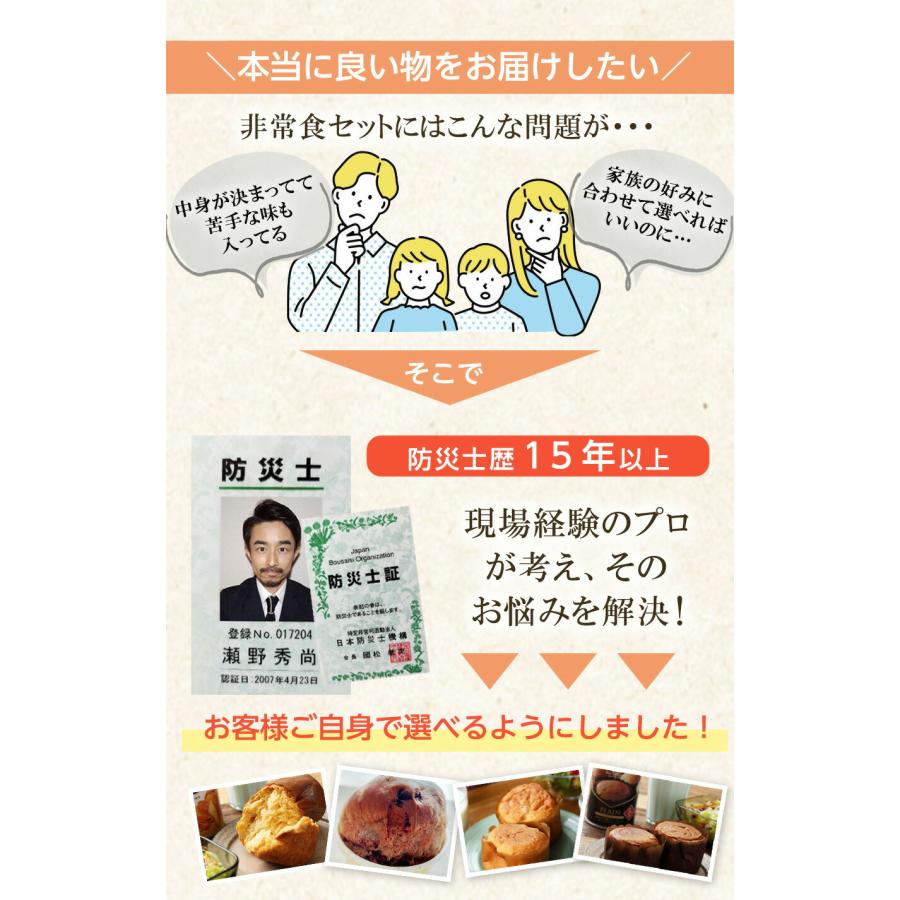 【P5倍1/26まで】非常食セット 選べる７ 非常食パン セット  非常食 防災グッズ 防災用品  保存食 長期保存 備蓄 賞味期限 5年 パン パンの缶詰め   5年保存 |  | 03