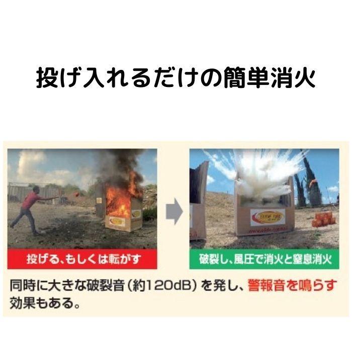 エライドファイヤーボール ELIDE FIRE BALL 初期消火救命ボール レギュラーサイズ |  | 02