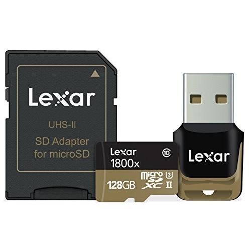 Lexar Professional 1800x microSDXC 128GB UHS-II W/USB 3.0 Reader Flash Memo｜sonanoa｜03