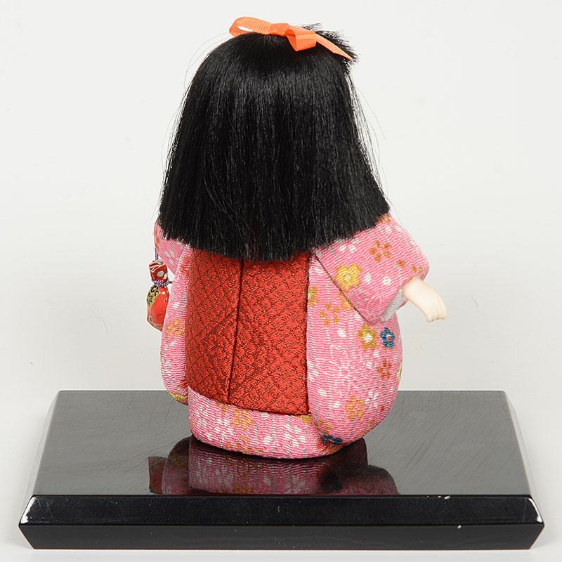 木目込み童人形 No.1037-A 【被布市松】 完成品 贈り物 ギフトに最適