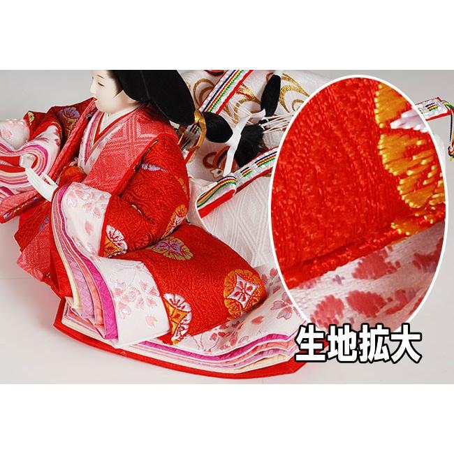 現品発送 雛人形 久月 No.309-01 【2313】 衣裳着 親王飾り 送料無料 ポイント10倍 【JSB2750395567】(99568円)