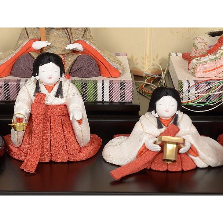 雛人形 No.317-11 幸一光 【ひいな】 木目込み人形（ケース飾り） : 正