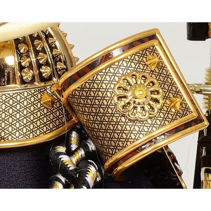 中古 No.505-189 五月人形 アクリル 王朝塗 ケース入り 5号 上杉謙信 兜飾り 【CE2386604513】(14500円)