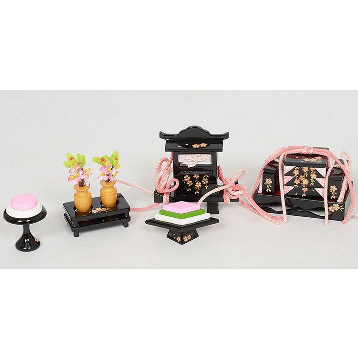 レビュー特典木札・お手入れセット付・送料無料)雛人形 コンパクト