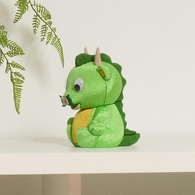 木目込み人形 つなが竜 【ヌゥ】 完成品 贈り物 ギフトに最適 さいたま