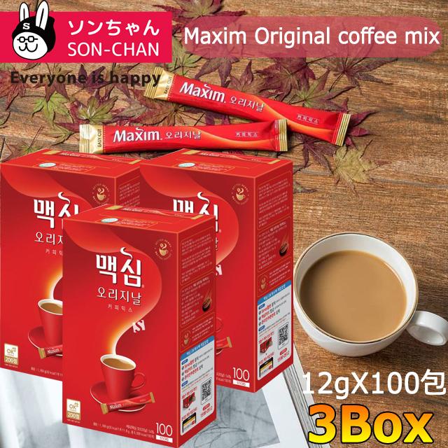 マキシム 赤 オリジナルコーヒーミックス (12gX100包入)x 3box 韓国飲料 韓国お茶お茶韓国コーヒーインスタントコーヒー美味しい コーヒー :sonet9007-160:ソンちゃん - 通販 - Yahoo!ショッピング マキシム 赤 オリジナルコーヒーミックス (12gX100包入)x 3box 韓国飲料 韓国お茶お茶韓国コーヒーインスタントコーヒー美味しい コーヒー :sonet9007-160:ソンちゃん - 通販 - Yahoo!ショッピング