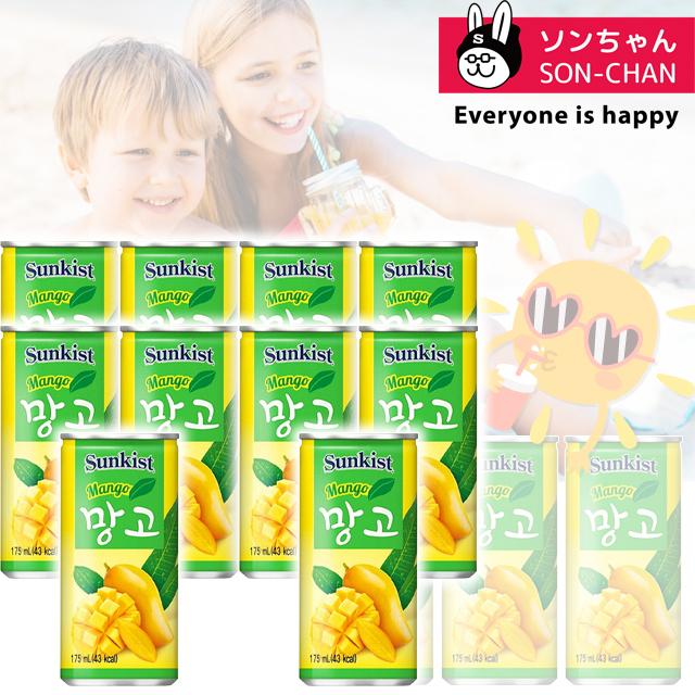 サンキスト マンゴージュース 缶 1box 175ml 10個 果実ジュース 韓国飲料 韓国ドリンク 韓国飲み物 韓国食品 Sonet9007 451 ソンちゃん 通販 Yahoo ショッピング