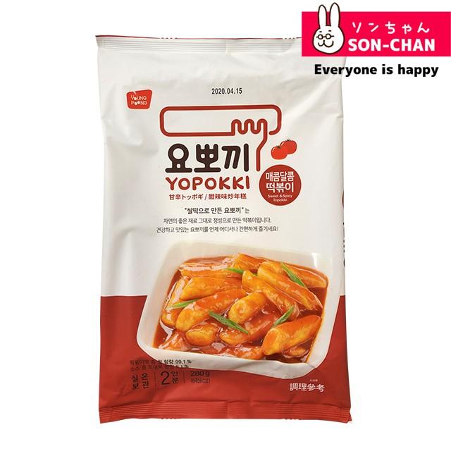 NEWヨポキ ヨッポギ トッポキ 甘辛味 280g (2人前) 韓国グルメで人気の「トッポギ」を、手軽に楽しめるインスタント食品 全国送料無料  :yopoki2-02:ソンちゃん - 通販 - Yahoo!ショッピング