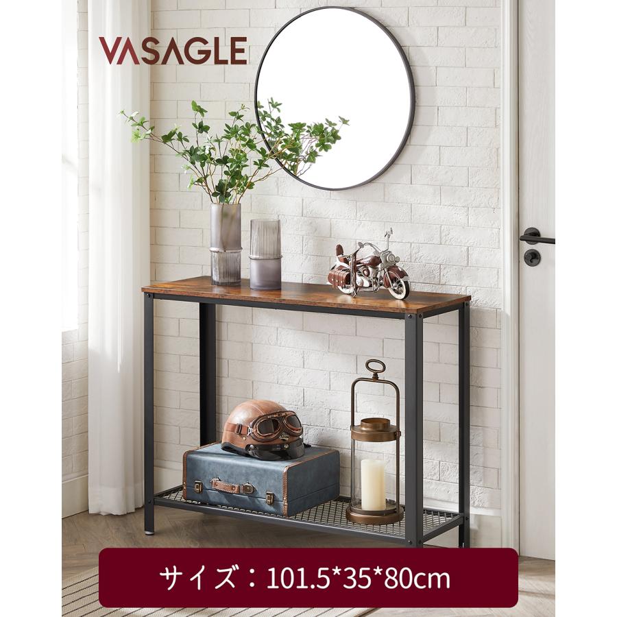 VASAGLE カウンターテーブル コンソールテーブル ハイテーブル VASAGLE カウンターテーブル コンソールテーブル ハイテーブル