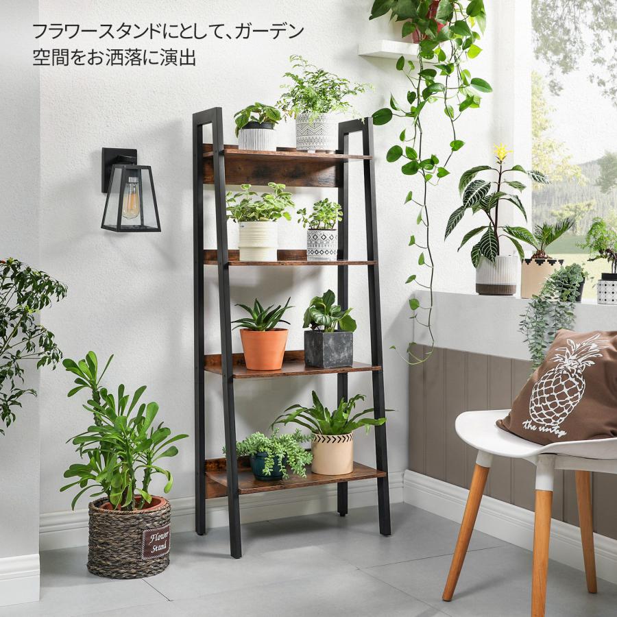 VASAGLE オープンラック オープンシェルフ ラック 本棚 木製 棚 VASAGLE オープンラック オープンシェルフ ラック 本棚 木製 棚