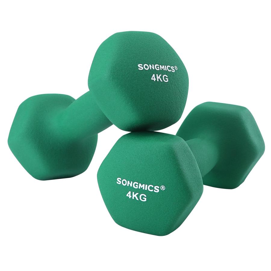 SONGMICS ダンベル 4KG×2個セット 無臭素材 二の腕 肩こり解消 筋トレ 男女兼用 人気 おしゃれ NSYL68GN :NSYL68GN:Songmics JP - 通販 - Yahoo!ショッピング SONGMICS ダンベル 4KG×2個セット 無臭素材 二の腕 肩こり解消 筋トレ 男女兼用 人気 おしゃれ NSYL68GN :NSYL68GN:Songmics JP - 通販 - Yahoo!ショッピング