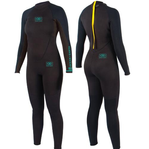 OCEAN＆EARTH（オーシャンアンドアース）  レディーススティーマー ウェットスーツ 3/2mm LADIES STEAMER