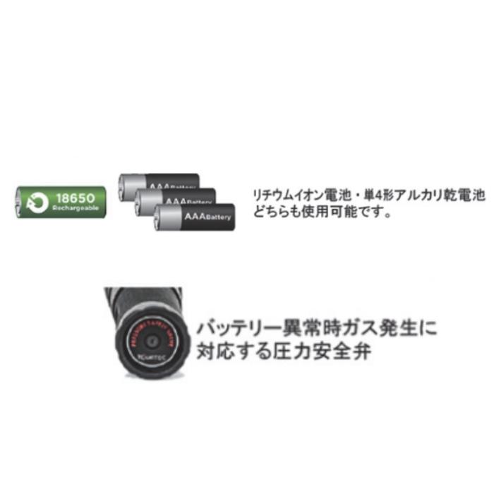 送料無料 TOVATEC（トバテック） 8168 TOVATEC FUSION2200 ライト 2000ルーメン_4