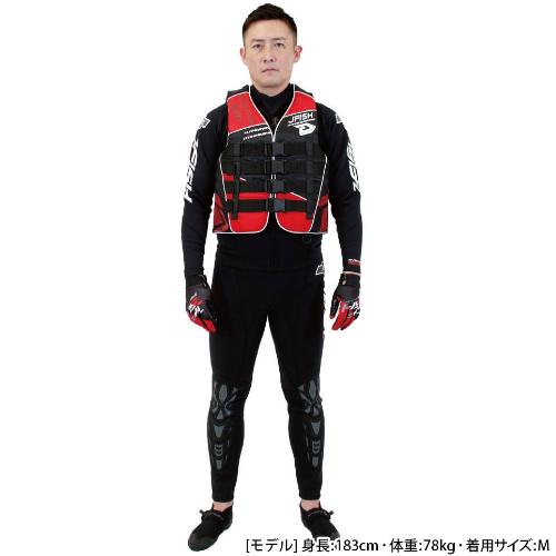 J-FISH/R（ジェイフィッシュ） GRP_JLV-421 エボリューション ライフベスト メンズ 男性用 水上バイク ジェット 釣りの画像