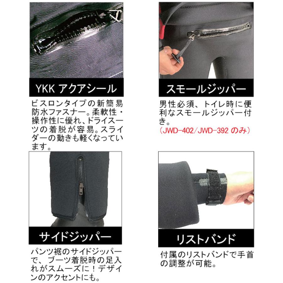 J-FISH/R（ジェイフィッシュ） GRP_JWD-402 ウェットドライスーツ