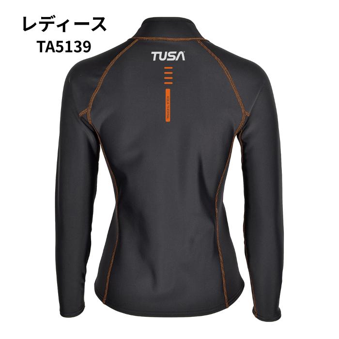 TUSA TUSA（ツサ） TA5138/TA5139 アクアサーマル ラッシュガード 長袖