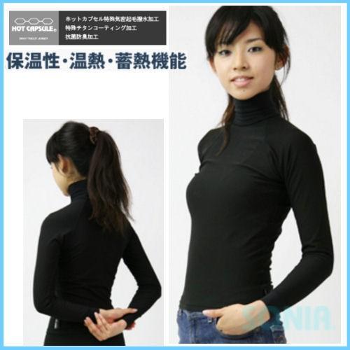 SONIA（ソニア） ホットカプセル チタン起毛 長袖（ウエットスーツが着