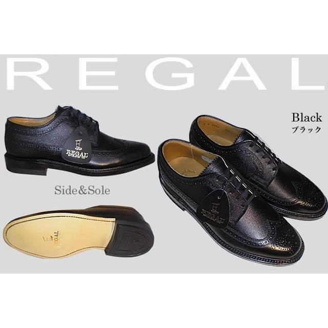 REGAL（リーガル） メンズ ビジネスシューズ ウイングチップ 2235NA