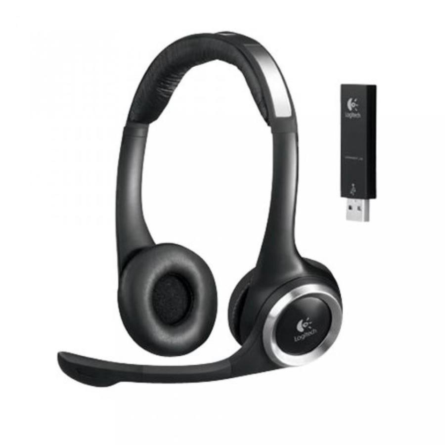 売れ筋新商品 ヘッドセット Logitech ClearChat Wireless USB Headset - Black
